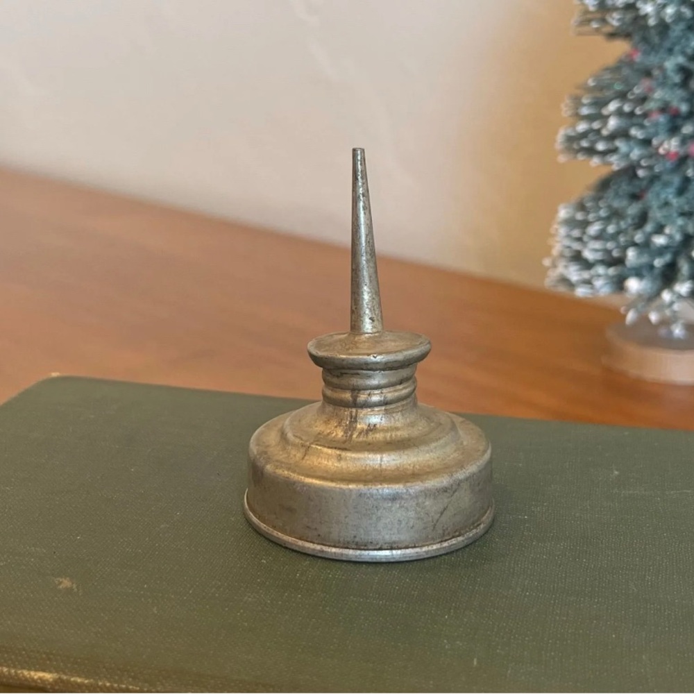 Small Vintage Metal Oil Can